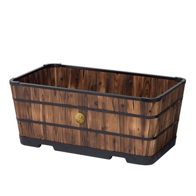 Wood Square Planter（580）