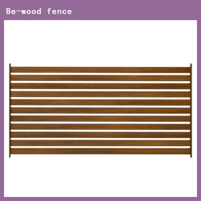 Be-Wood Fence Slim Border Natural Wood
