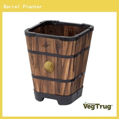 Wood Square Planter