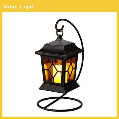 gold lantern solar light