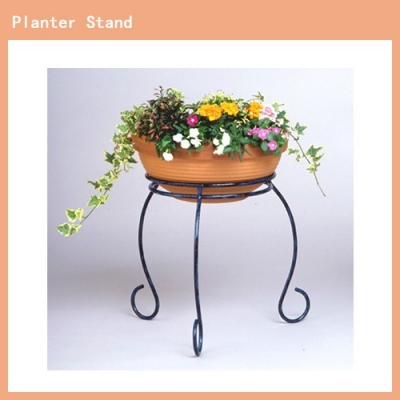 Terracotta Curl Leg Stand Bronze