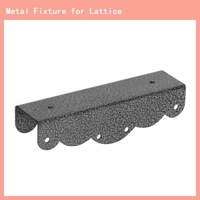 Metal Fixture for Lattice (Straight connection)